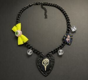 Handmade One-of-a-Kind Gothic Steampunk Eyeball Necklace